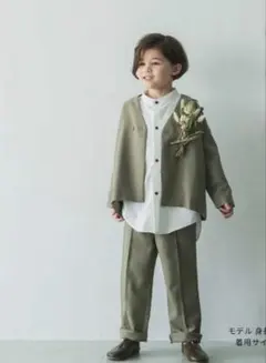 riziere ノーカラージャケットセットアップ