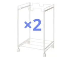 2セット　tower 2分別ダストワゴンのサムネイル
