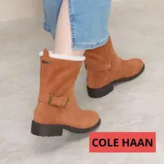 COLE HAAN ブラウン ワークブーツ　サイズ7　24cm