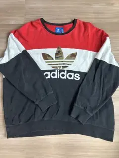 ★訳あり★adidas Originals カモフラ トレフォイル スウェット
