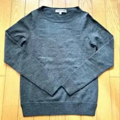 ユニクロ INES DE LA FRESSANGEウールセーター グレー