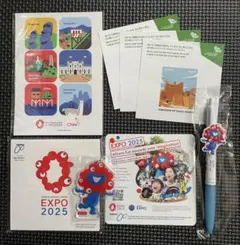 EXPO 2025 大阪・関西万博　グッズ　8点　アクリルキーチェーン　他