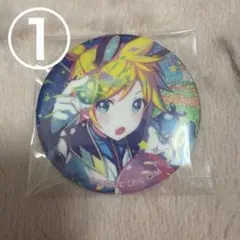 プロセカ 鏡音レン グリッター缶バッジ 42C ①