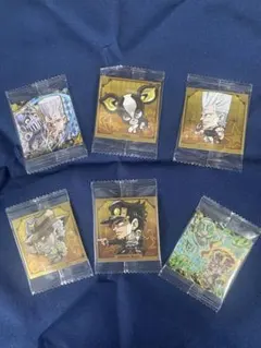 ジョジョの奇妙な冒険 ウエハースシール 6枚セット