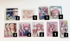 プロセカ　桃井愛莉　グッズ　まとめ売り　缶バッジ　カード　ぱしゃこれ