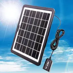 スタンド式ソーラーパネル USB接続