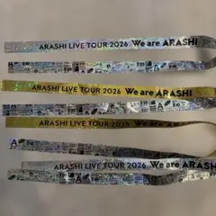 ARASHI LIVE TOUR 2026 WE ARE ARASHI 銀テープ