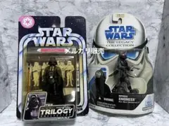 スターウォーズ ベーシックフィギュアセット(ダースベイダーと帝国軍エンジニア)