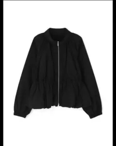 スタンドネックバルーンブルゾン ナチュラルビューティベーシック ジャケット