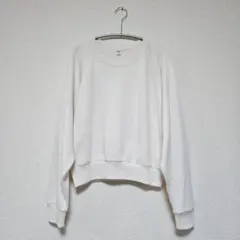 クロップド スウェット