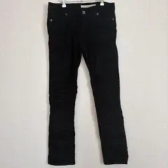 ダナキャランニューヨーク 黒 コーデュロイ ズボン パンツ 10 綿混のサムネイル