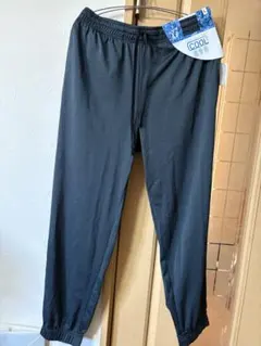 クール素材 Lサイズ ブラックパンツ