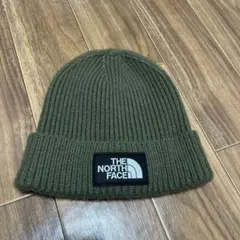 THE NORTH FACE ニット帽 オリーブグリーン