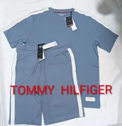【新品SALE】 TOMMY HILFIGER ルームウェアセットアップ　水色