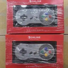 【新品未開封】Switch用 スーパーファミコンコントローラー2個セット