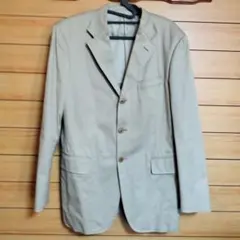 カルバンクライン ベージュ テーラードジャケット 3つボタン