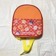アンパンマン キャラクターリュック　キッズリュック　オレンジ　新品　未使用