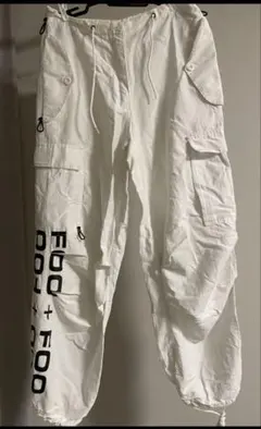 FOO AND FOO カーゴパンツ ホワイト