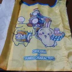 ちいかわサンリオキャラクターズエコバッグ うさぎ×ポムポムプリン