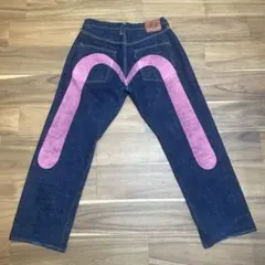 EVISU 【大カモメ デニムパンツ】32×35 エビス ジーンズ カモメ EVISU エヴィス エビス 新品 カモメプリントポケット レギュラー