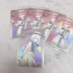 【にじさんじ】にじさんじウエハースカード 笹木咲 椎名唯華 5枚セット【即購入〇