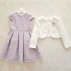 極美品 petit main フォーマル ジャケット ワンピース セットアップ