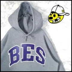 【BES swanky swipe】ビッグロゴ　裏起毛　　プルオーバーパーカー