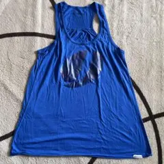 JAZZERCISE タンク トップ ブルー