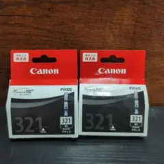 Canon 純正インクカートリッジ BCI-321 ブラック 2本のサムネイル