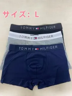 TOMMY HILFIGER ボクサーパンツ Lサイズ 3色セット⑥