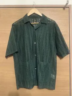 Needles 深綠色 短袖襯衫