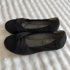 Puff フラットシューズ　ブラック　S 軽量　美品