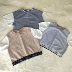 半袖トップス 3点セット 140 150 女の子