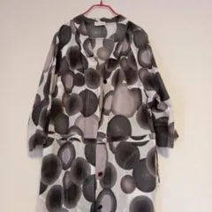 DRIESVAN 円形模様 ロングシャツ羽織のサムネイル