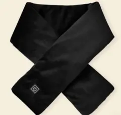 加熱機能付きマフラー 電熱マフラー 黒