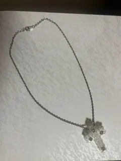 スワロフスキー クロスネックレス