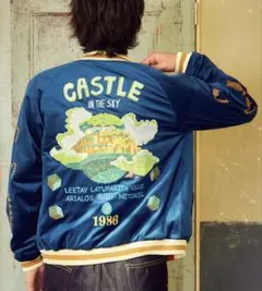 GBL　天空の城ラピュタ 別珍スカジャン CASTLE IN THE SKY Mのサムネイル