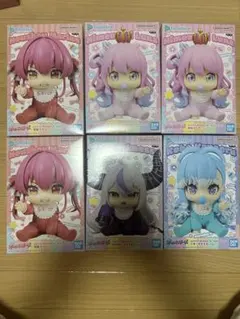 ホロライブ ほろべいびーず フィギュア 宝鐘マリン こぼ・かなえる 8点
