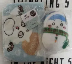 ちいかわ エニマイくじ ハチワレ ぬいぐるみ マスコット ポーチ あのこ