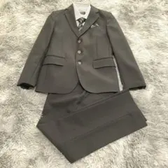 卒業式 入学式 男の子 スーツ 140㎝ミチコロンドン フォーマル 6点セット