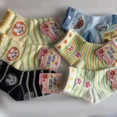 新品ベビー靴下 6足セット 多色 13〜15cm