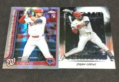 ディラン・クルーズRC2枚 ナショナルズ ナイトテラーズ ToppsMLB