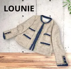 2025年最新】lounie ノーカラー ジャケットの人気アイテム - メルカリ
