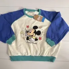 【未使用タグ付】　lics ミッキーマウス　スウェット　トレーナー　120cm