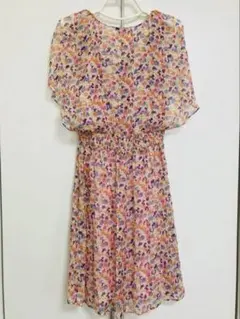 MAX&Co. マルチカラーフローラル ワンピース