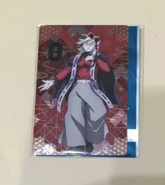 鬼滅の刃　銀だこ　コラボカード　童磨