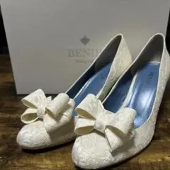 ウェディングシューズ　BENIR　24.5センチ