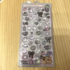 【正規品】ボンボンドロップシール　しろくろボンボン　オリジナル　うさぎ