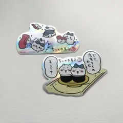 ​ 치이카와 寿司 トレーディングホログラムステッカー 치이카와 ＆ 하치와레 하치와레