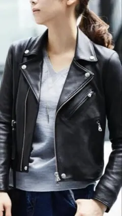 STUDIOS ライダース　レディースライダース レディースレザージャケット